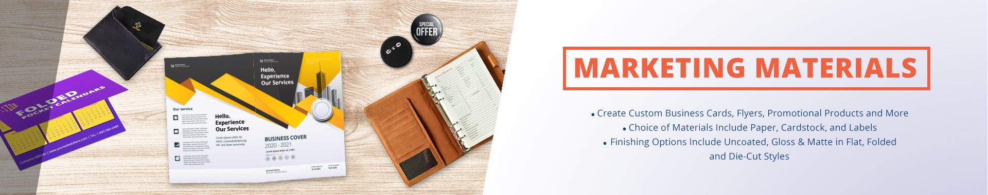 Category MarketingMaterials Banner