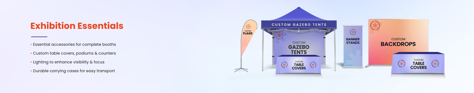 Trade Show Essentials banner