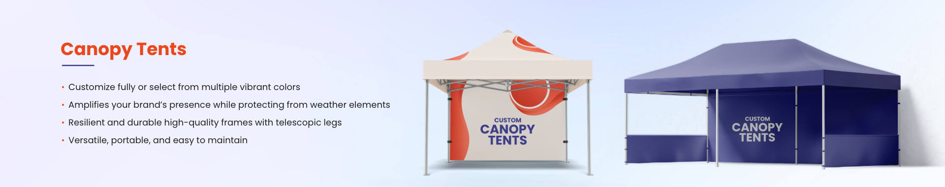 Category Banner canopy- Tents AU