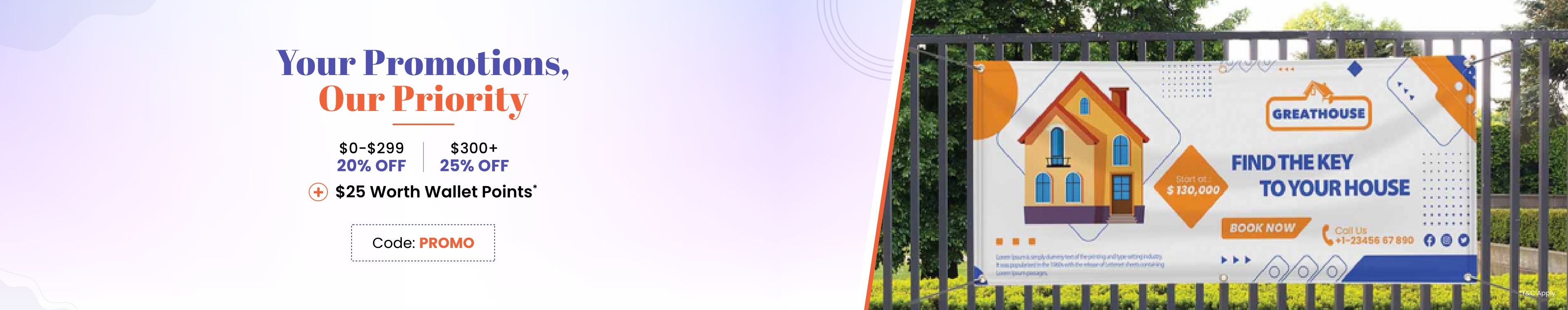 Your Promotions, Our Priority