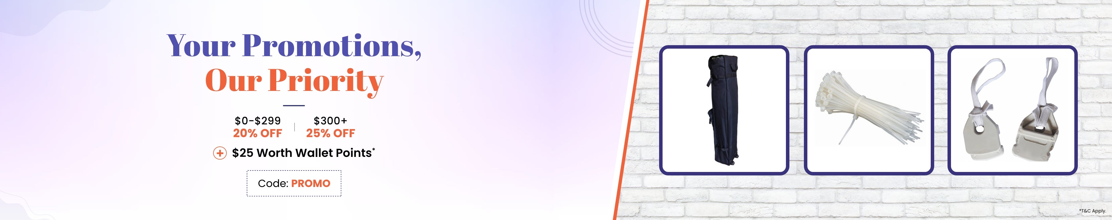 Your Promotions, Our Priority