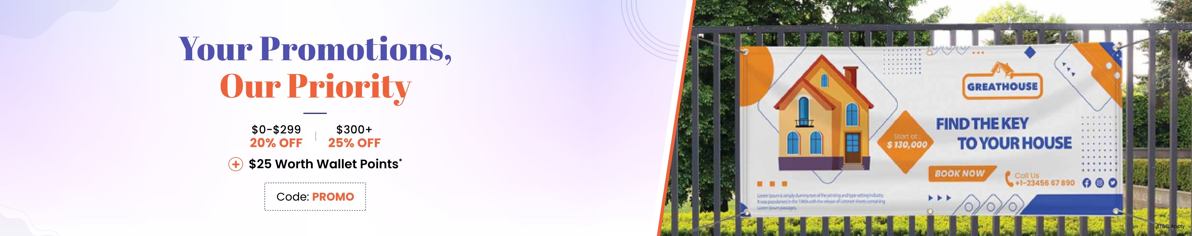 Your Promotions, Our Priority