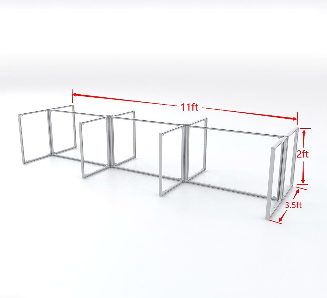 SEG Desktop Dividers - 6 Desk