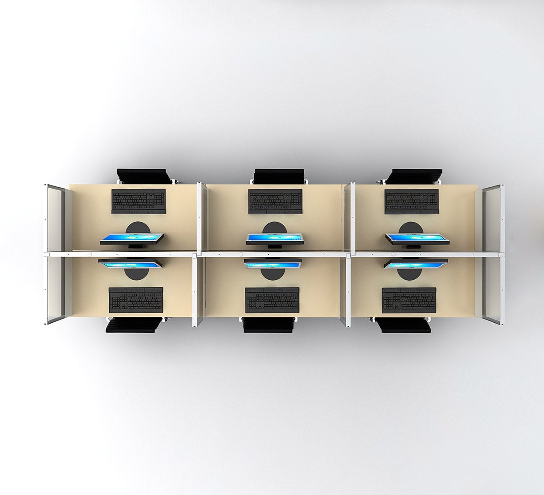 SEG Desktop Dividers - 6 Desk