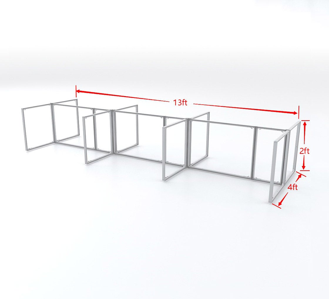 SEG Desktop Dividers - 6 Desk
