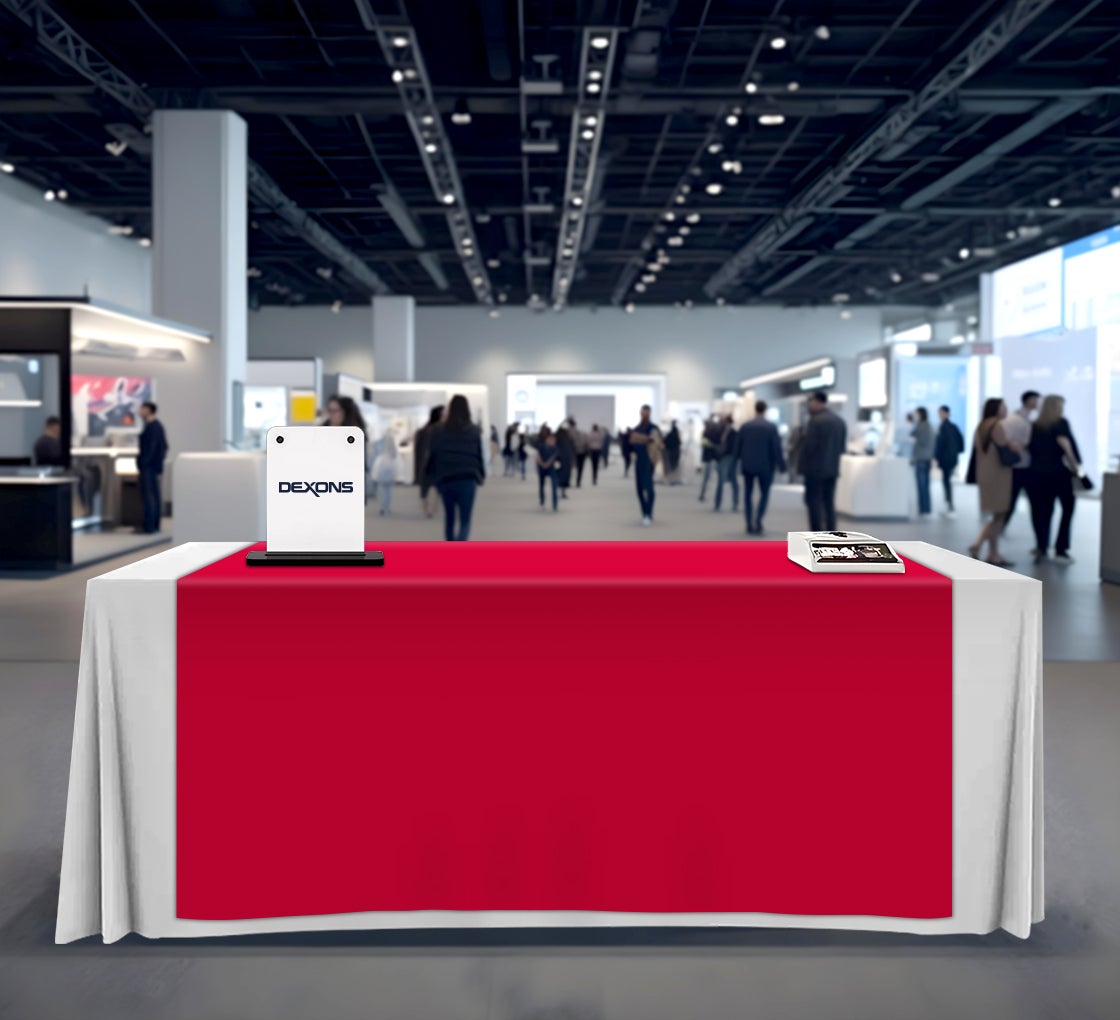 150 cm x 180 cm Table Runners - Red
