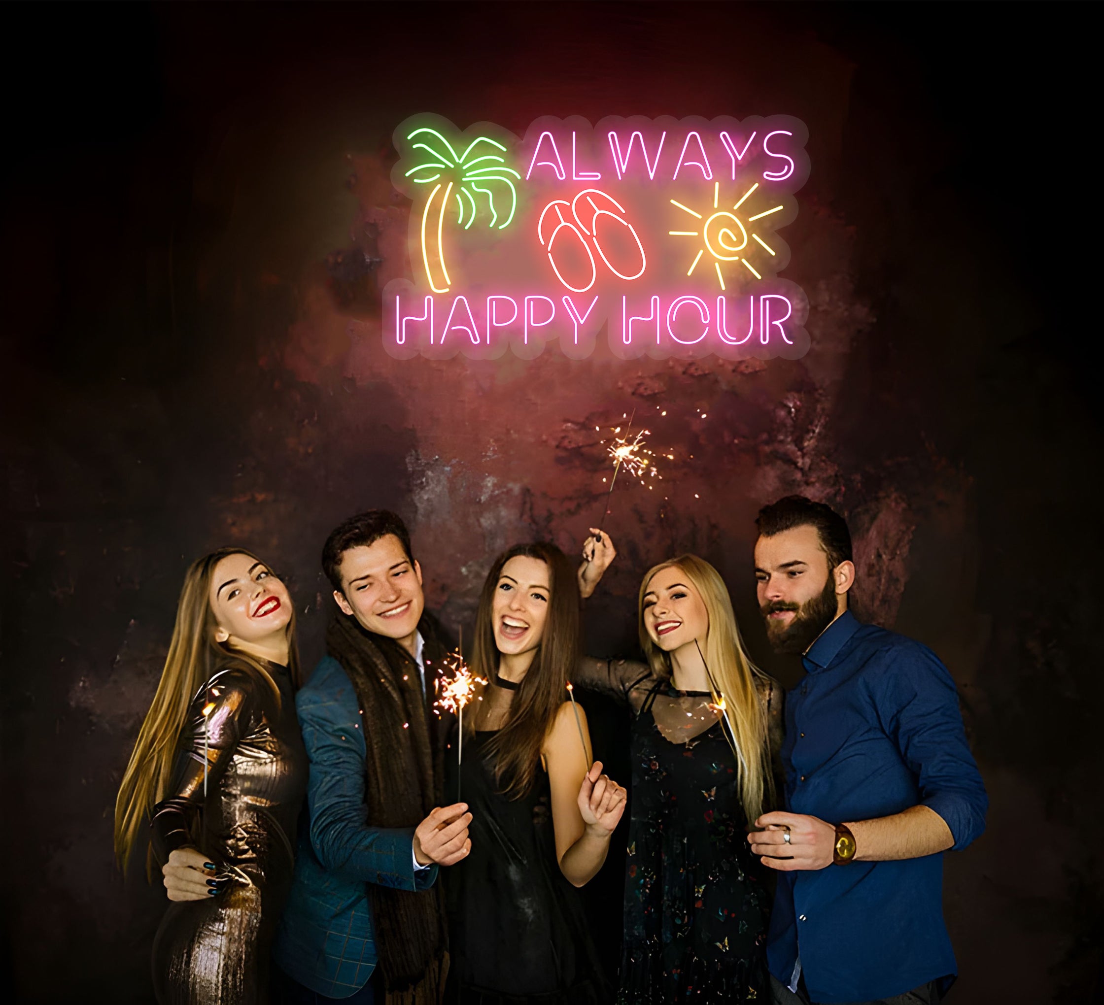 always happy hour☀️ Decor Estival “Always Happy Hour” Ø16 cm - eMAG.ro