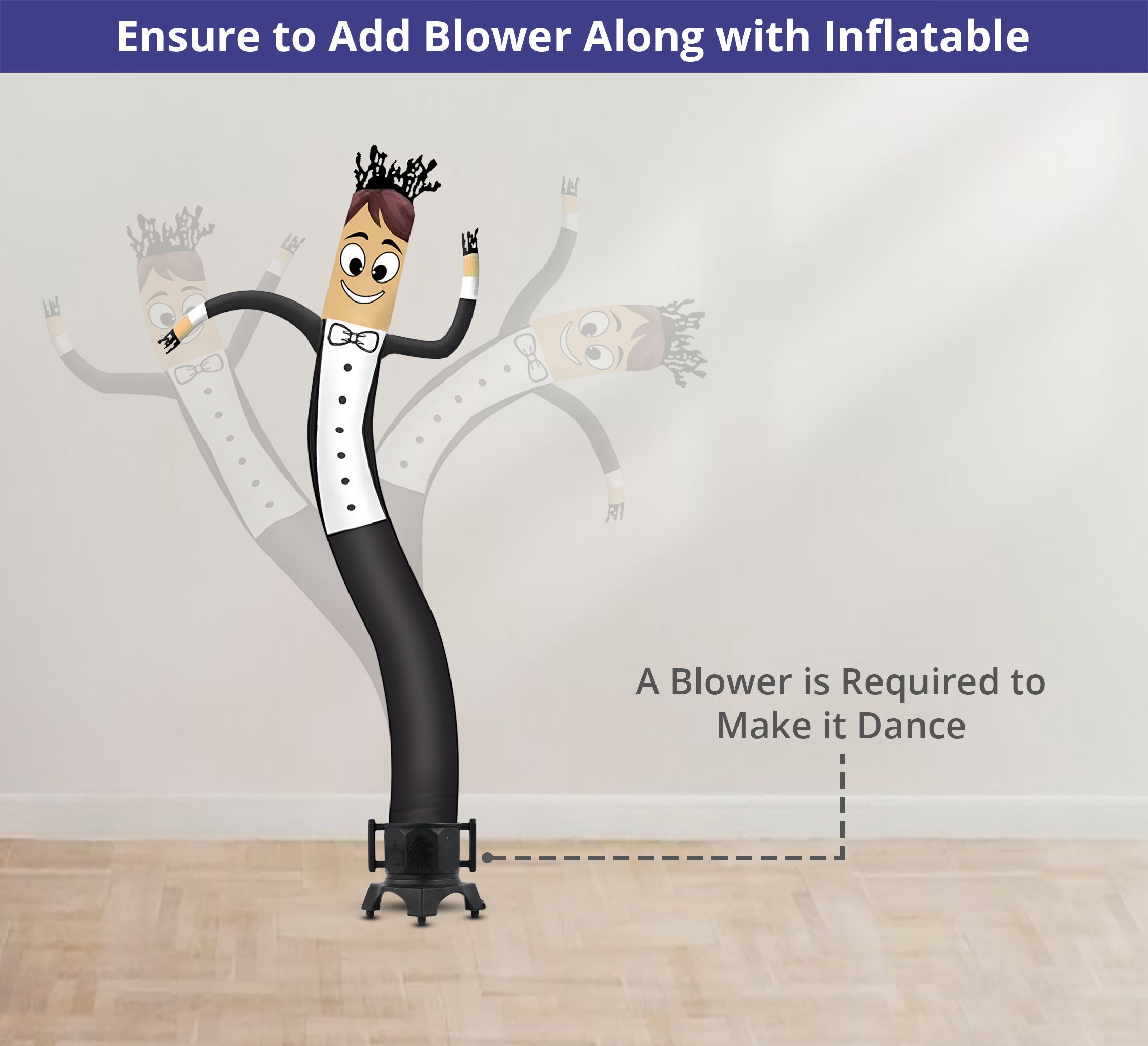 Groom Inflatable Tube Man Character