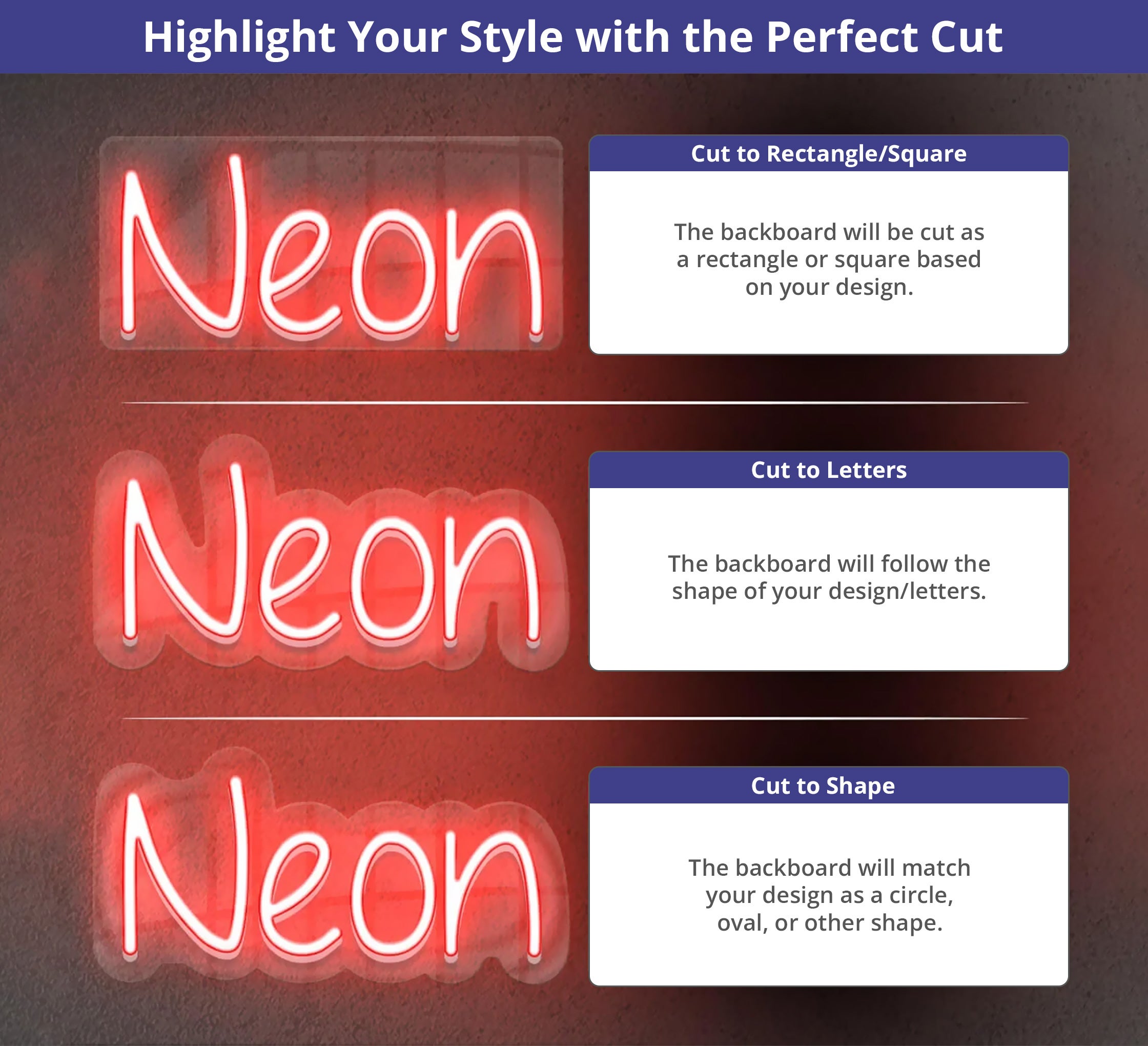 Never Stop Learning Neon Sign