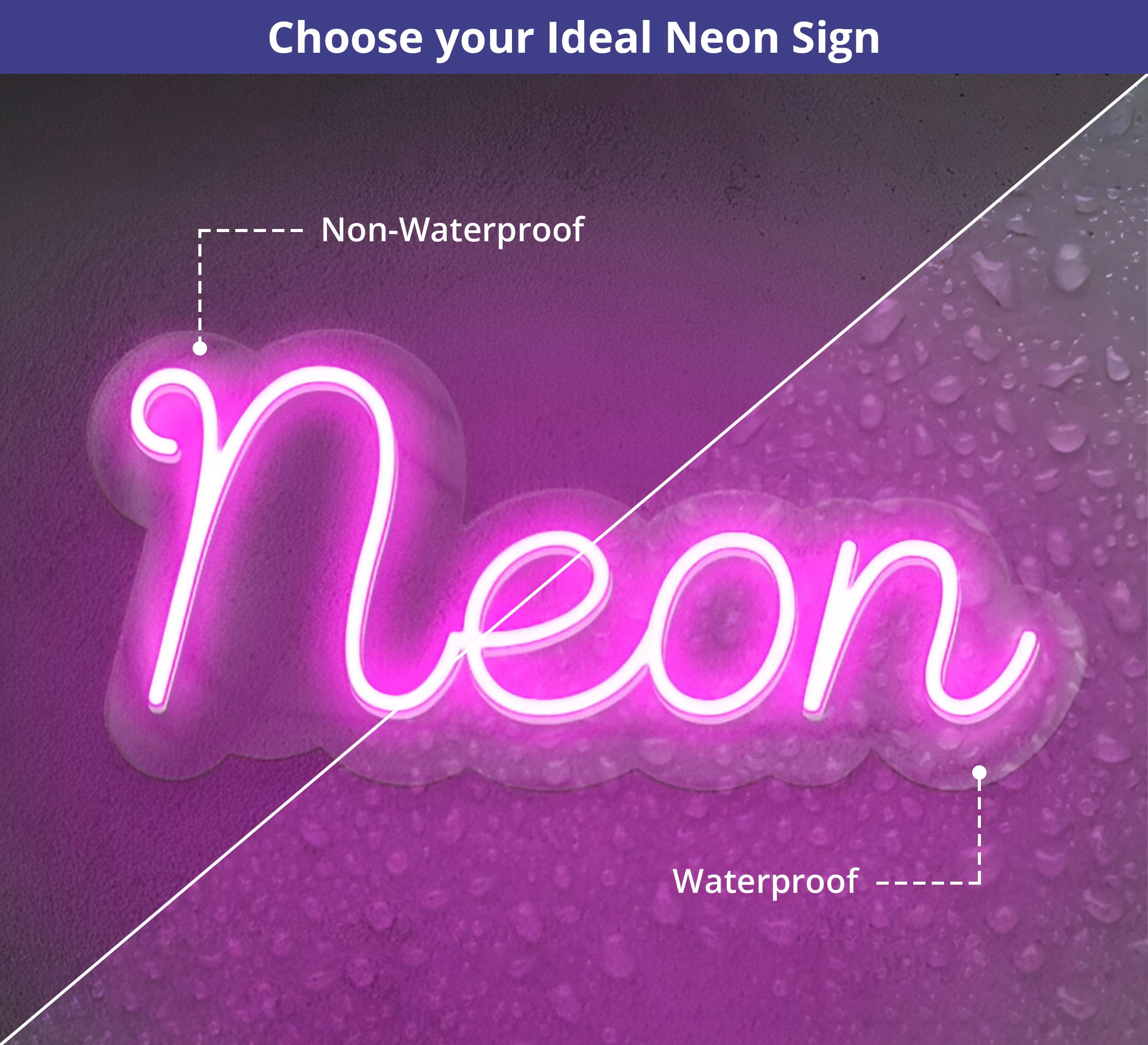 Never Stop Learning Neon Sign