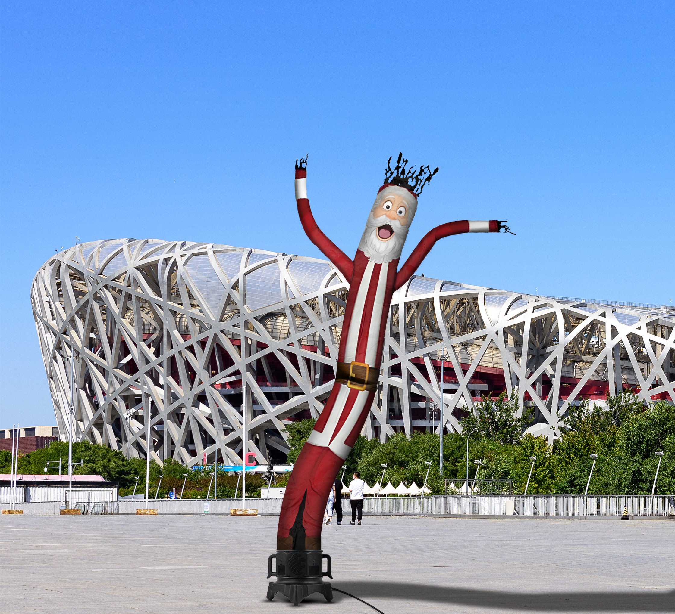Santa Christmas Inflatable Tube Man