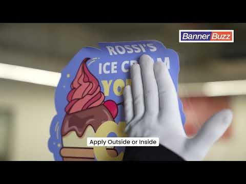 Die-Cut Clear Window Clings