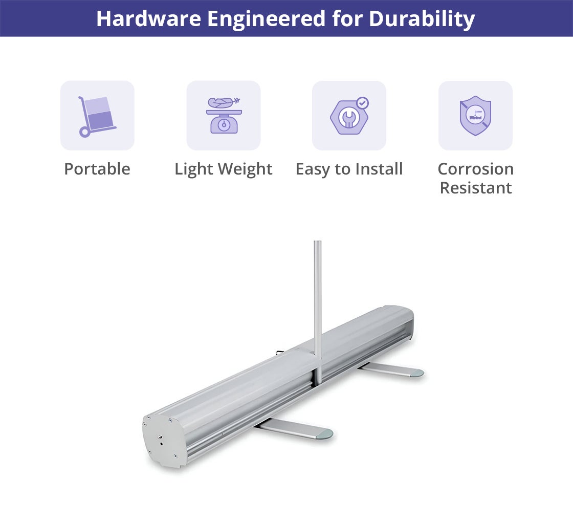 Roll Up Banner Stands - 4
