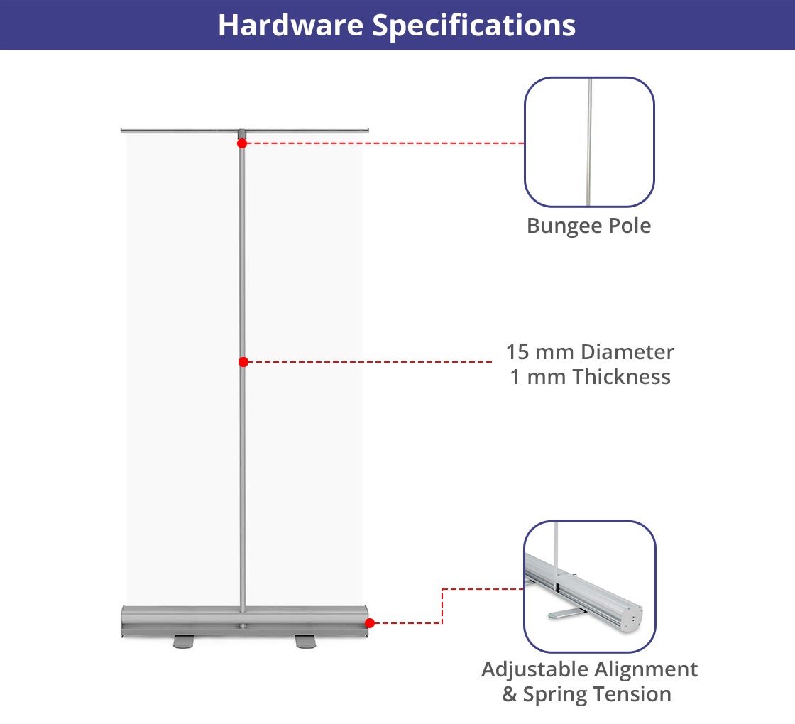 Roll Up Banner Stands - 5
