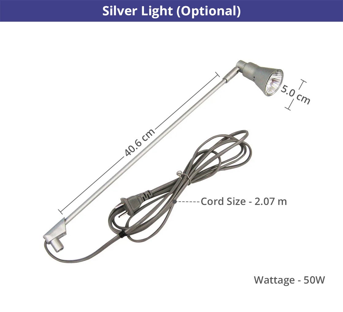 Silverstep Tabletop 120 cm Retractable Banner Stand