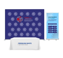 Safety Awareness 3 m x 2.5 m Backdrop Display Package