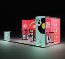 6 m Backlit Exhibition Display - Design 2