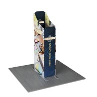 2m Magnetic Modular Fabric Display - Two Sloped & Straight Banner Stands