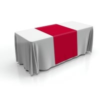 80 cm x 185 cm Table Runners - Black