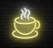 Coffee Cafe Neon Sign