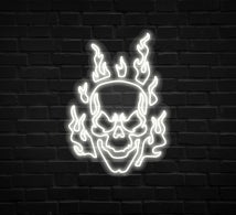 Skull Neon Sign