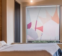 Custom Graphic Roller Shades - Blackout