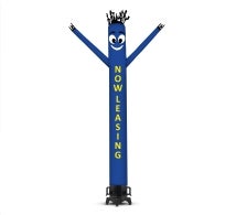 Now Leasing Inflatable Tube Man Blue and Yellow