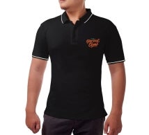 Men's Cotton Polo Shirt - Printed