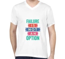 Men's Printed T-Shirt - V Neck