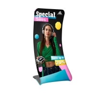 Fabric Display Stand Snake C