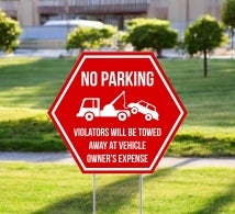 Hexagonal Garden Signs