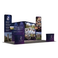 6m Exhibition Stand - Display Stand with Counters & Branding Panels