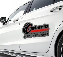 Die-Cut Magnetic Signs