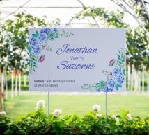 Rectangle Garden Signs