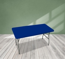 120 cm Rectangle Table Toppers - Blue