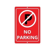 No Parking Signs