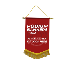 Podium Banners- Type A