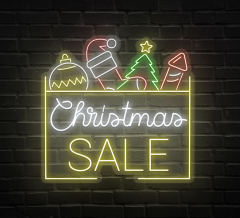 Christmas Sale Neon Sign