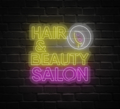 Hair & Beauty Salon Neon Sign