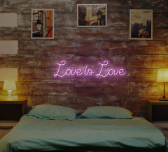 Love Is Love Neon Sign