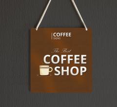 Reflective Coffee Signs