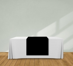 2.5' x 6' Table Runners - Black