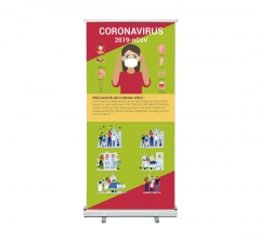 Safety Roll Up Banner Stands