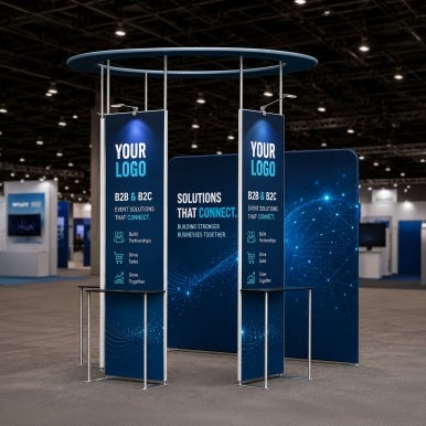 3m x 3m Island Exhibition Stand