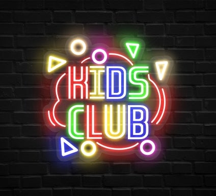 Kids Club Neon Sign
