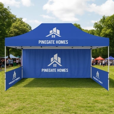 Custom Pop Up Gazebos 4.5m x 3m