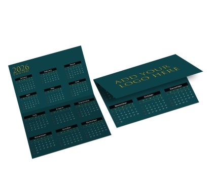 Folded Pocket Calendars