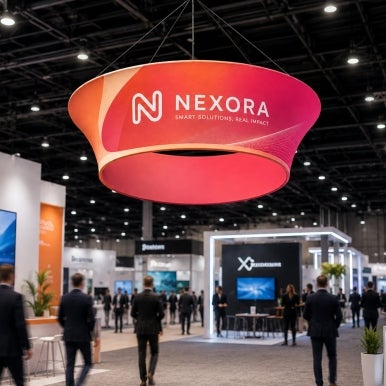 Skytube Circular Hanging Banner