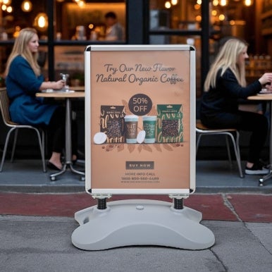 Wind Resistant Pavement Signs