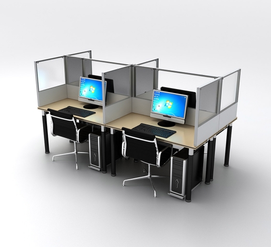 SEG Desktop Dividers - 4 Desk